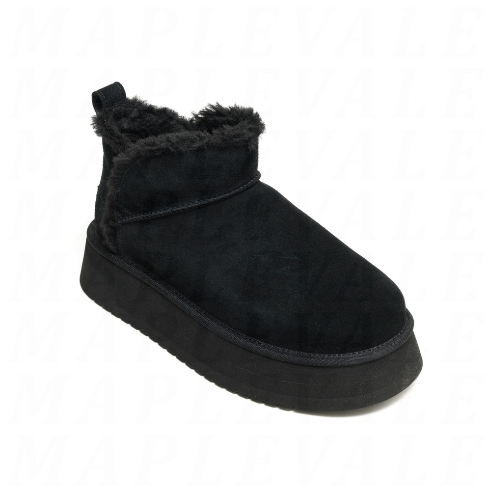 Koolaburra by UGG Women's Sz 8 Koola Ultra Mini Platform Faux Fur Boots 1167970 - Picture 4 of 10